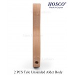 HOSCO 2 PCS Alder Tele Rosewood Guitar Kit